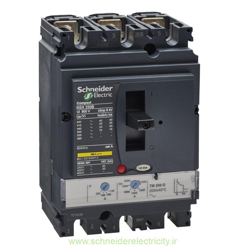 Circuit-breaker-Compact-NSX250B-25-kA-at-415-VAC-TMD-trip-unit-200-A-3-poles-3d