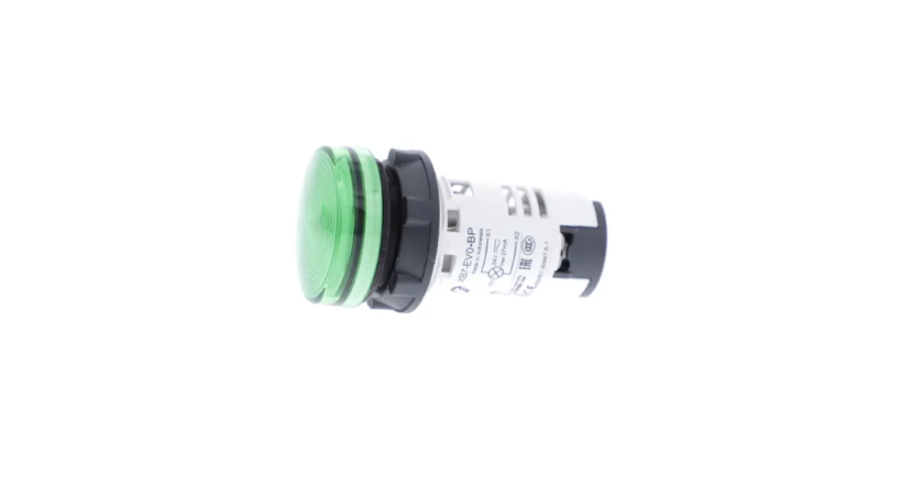 چراغ سیگنال باکالیت سبز اشنایدر الکتریک با LED داخلی 24 ولت AC و DC